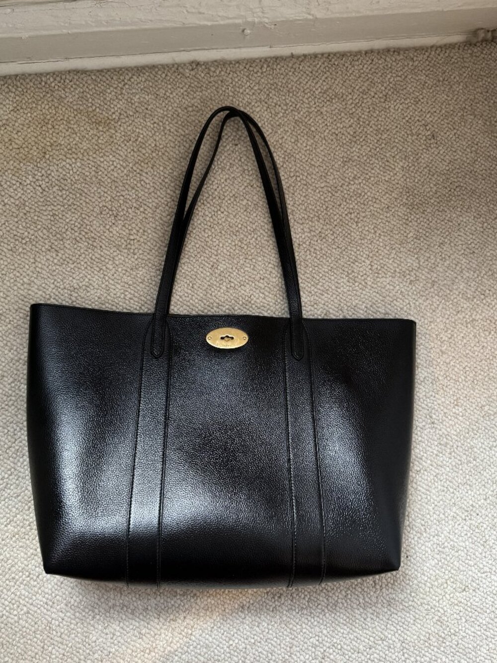 Mulberry Bayswater Tote in black